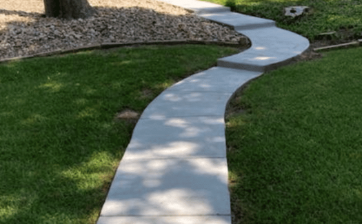 Curved Walkway